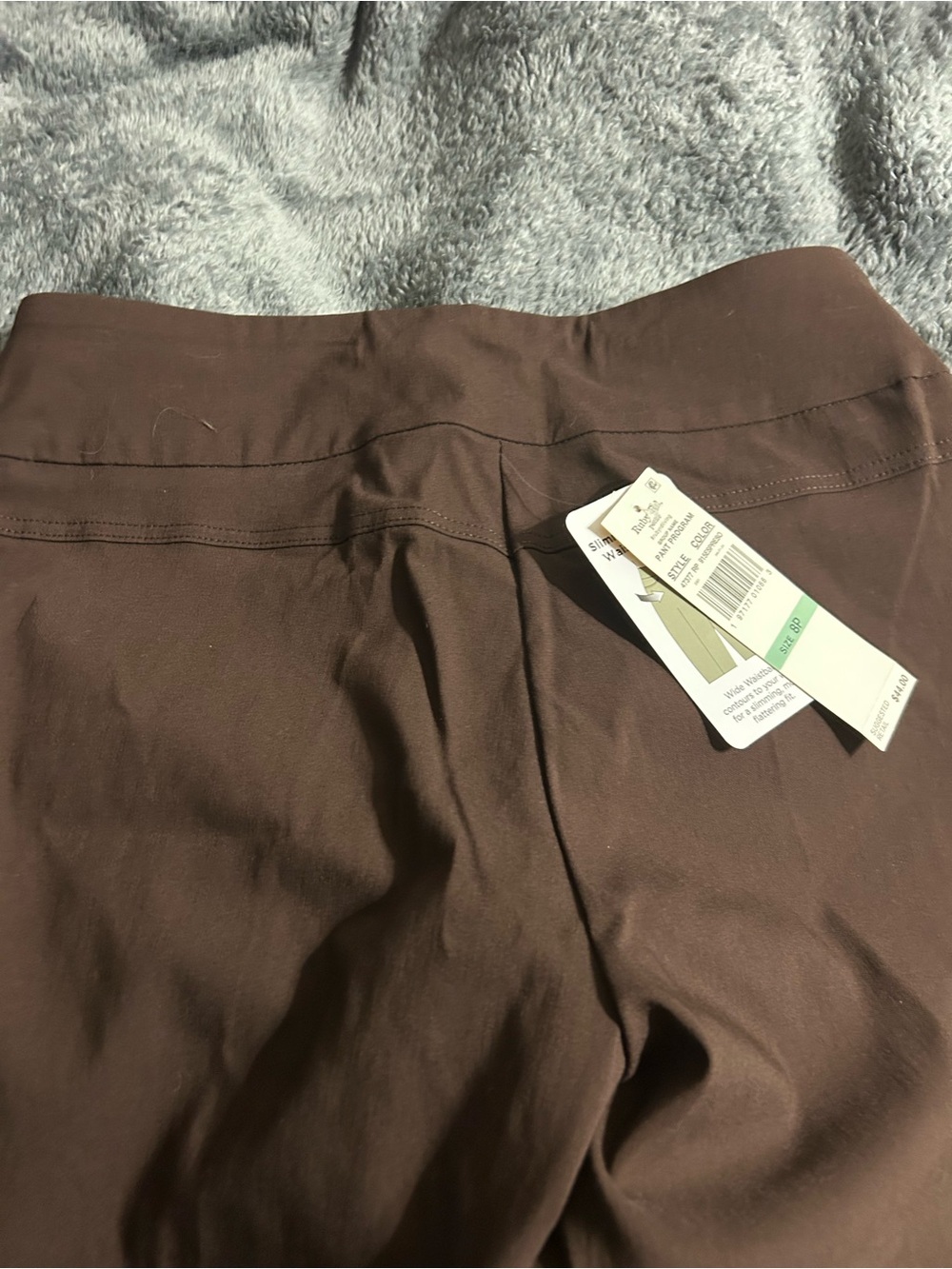 Ruby Rd. Women's Dark Brown Pants - Picture 3 of 7